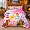Winx Pattern Bedding 3Pcs Set Bed Sheet And Pillowcases For Indoor Bedroom