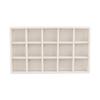 Vassoio Espositore Porta Gioielli in Velluto Cassetto Portaoggetti Porta Gioielli per Anelli Orecchini Collana Bracciale Organizer in Morbido Velluto