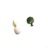 Elegant Pineapple Peacock Sculpture Artificial Figurine Decorative Ornament for Bedroom Office