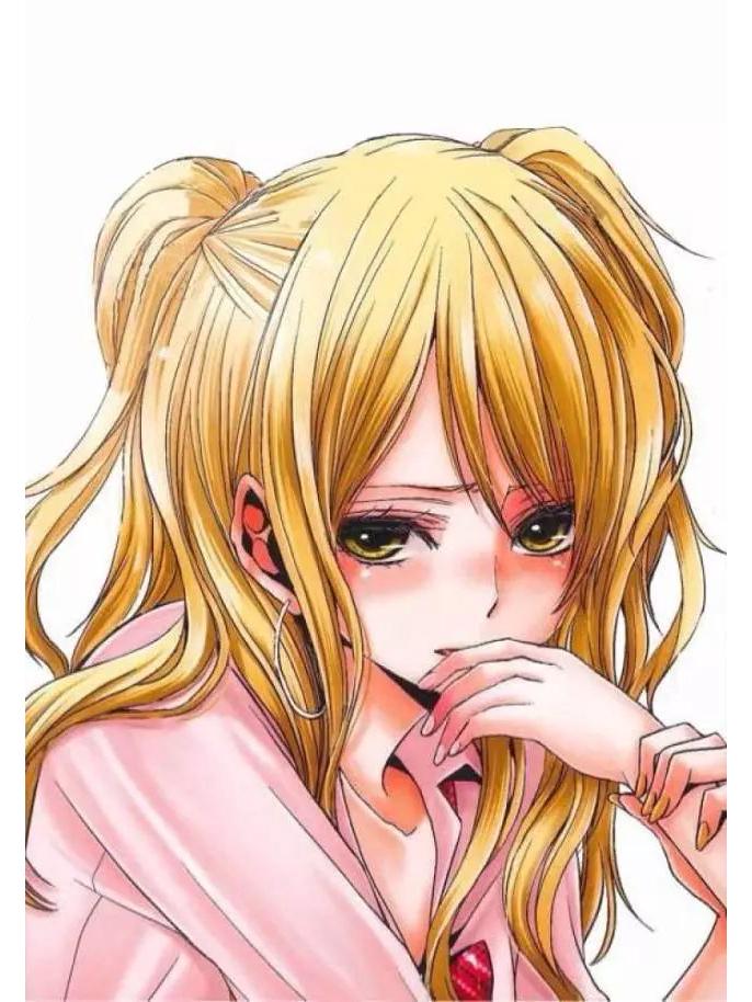 Yuzu Aihara Citrus Cosplay Paruka, Tepelně odolná, Clip-on Zlatý styl