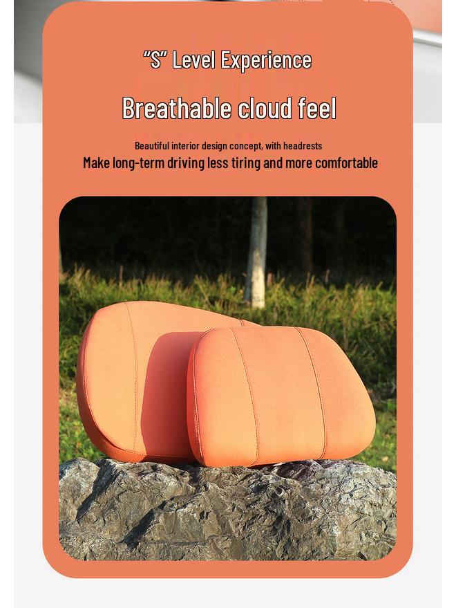 BYD Song L Universal Ventilated Seat Cushion: Four-Season, Semi-Enclosed, Breathable, Sports Minimalist Design