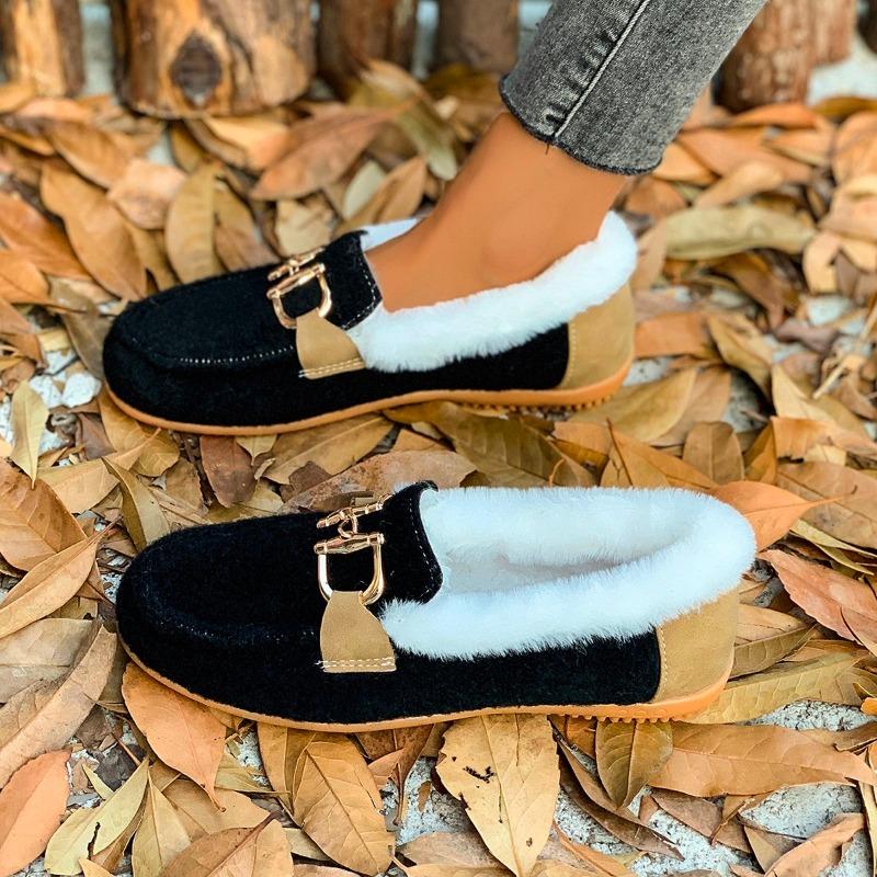 Новые зимние туфли на плоской подошве — фото 3