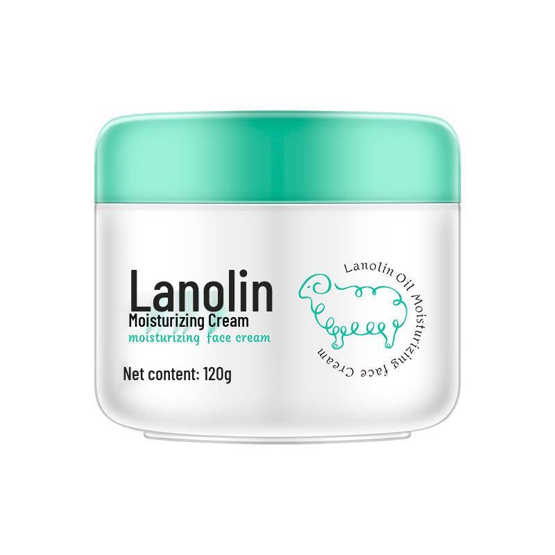Leco Sheep Oil Moisturizing Face Cream 120g - Hydrating Skincare Product.
