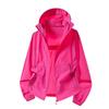 Outdoor lightweight sports hooded charging sunscreen clothing jacket women's light and breathable anti-splashing sunscreen clothing
