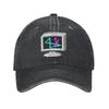 Mystify Your Mind Screen   Windows Baseball Cap Sun  Outdoor Gym High Quality Washed Trucker Hat Stylish Design Baseball Caps