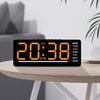 LED Clock Integrating Time Temperature And Date Display For Living Room Decoration USB Desktop Alarm Clock
