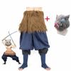Hashibira Demon Slayer Anime Cosplay Costume Outfit Mask Adult Halloween Party