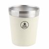Vacuum Convenience Store Cup, Regular, Stainless Steel, Ivory, HB-1336