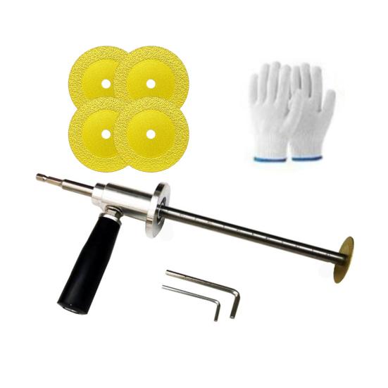 

Резак для водопроводных труб Прочная конструкция Регулируемая глубина реза Эргономичная ручка Высокая твердость Компактный дизайн Комплект для резки труб из ПВХ B