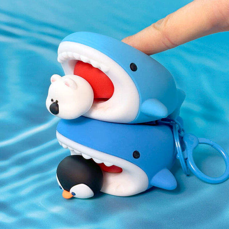 Peekaboo Shark Keychain 1ea