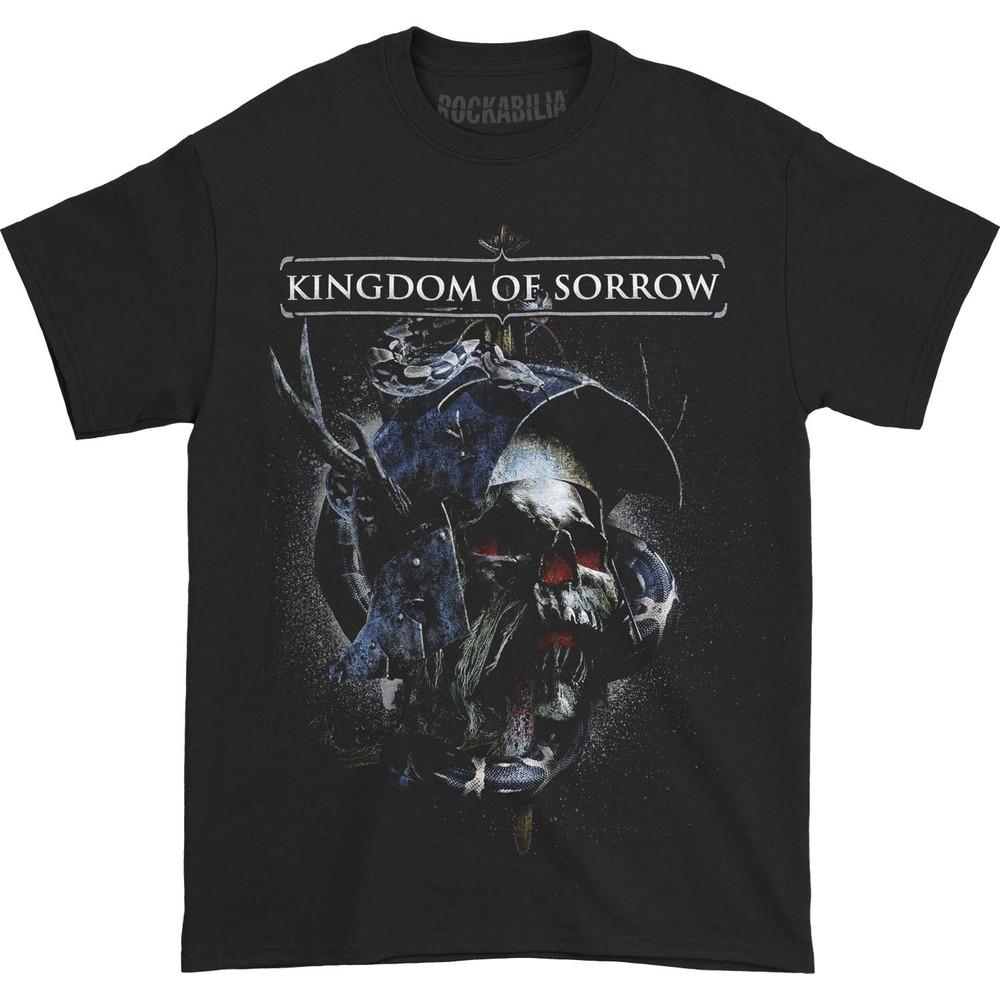 Men's Kingdom Of Sorrow Behind T-shirt  Black