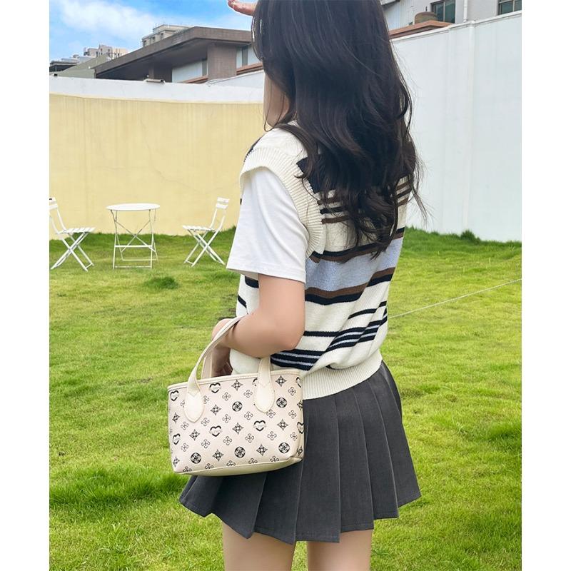 Korb Damen Tasche Einkaufstasche Bento Tasche Advanced Sense Bucket Bag