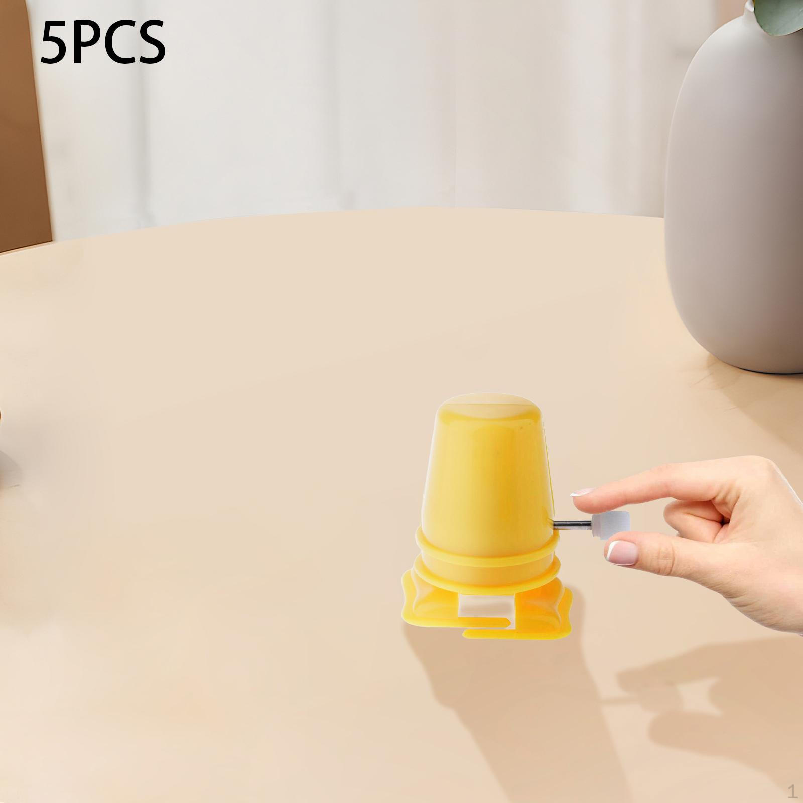 

5 шт. Заводной робот на ногах, ходячее движение, заводная игрушка для искусства жёлтый