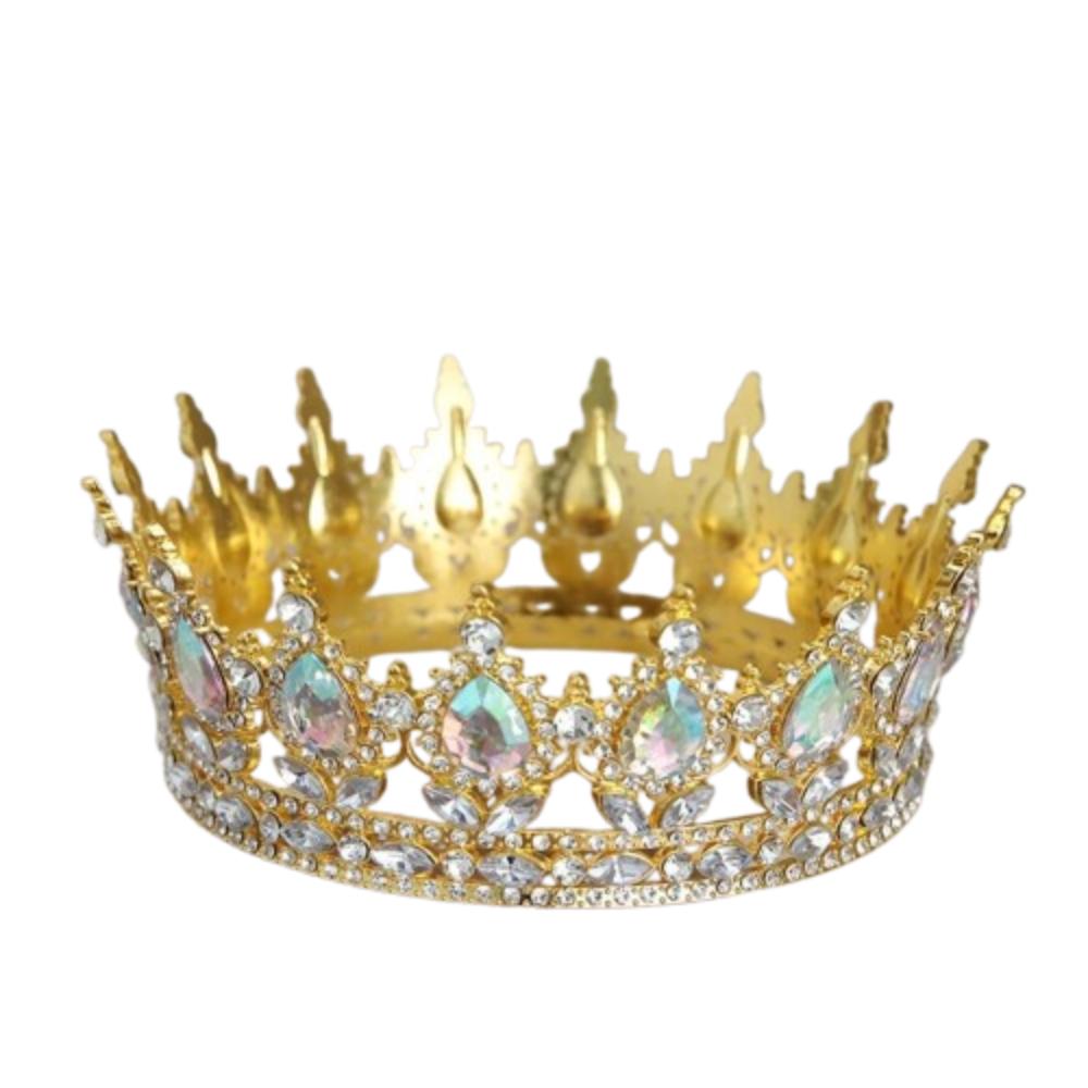 Strass Brautkronen Kuchen Dekorationen Königin Prinzessin Tiara Haar Accessoires