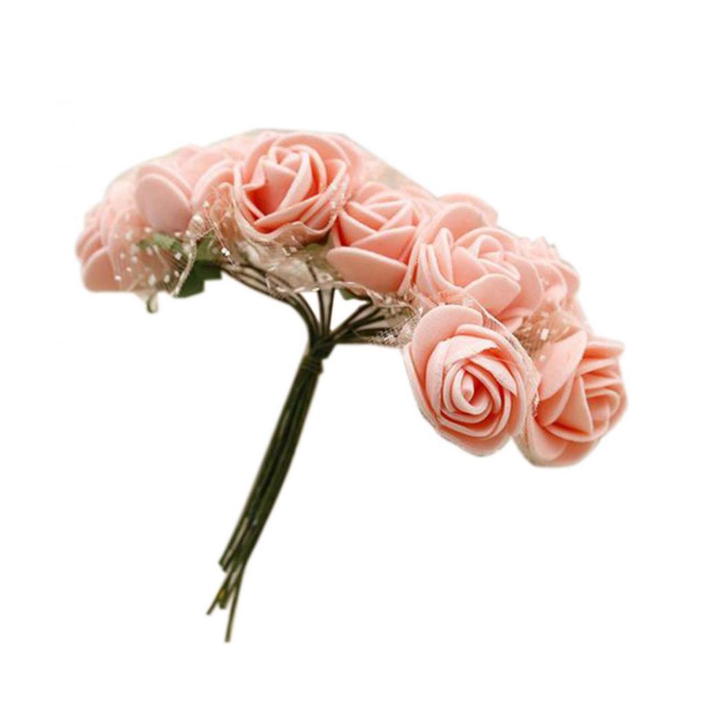 Foam Artificial Wrist Flower Fake Bouquet Wedding Party Decoration ADM