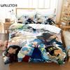 Anime DRAMAtical Murder Game Bedding Set Duvet Cover Bed Set Quilt Cover Pillowcase Comforter King Queen Size Boys Adult Bedding