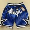 Mens Basketball Shorts Cotton Performance Sportswear NBA Team Colors Loose Fit Training Gym Wear