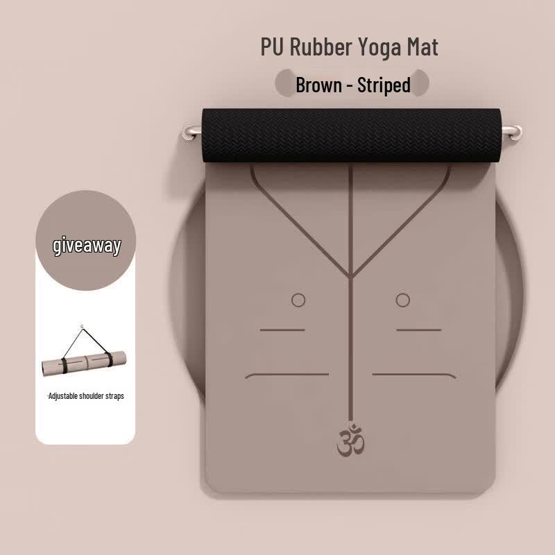 Iron Curtain Cloud Natural Rubber Yoga  Fitness Mat