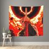 Demon Slayer Customized Cutecore Tapestry Shounen Manga Wall Hanging Blanket Tapestry Home Decor Items Wall Decorations
