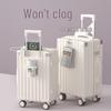 2024 Women's & Men's Durable 26-Inch Large Capacity Travel Suitcase with Combination Lock