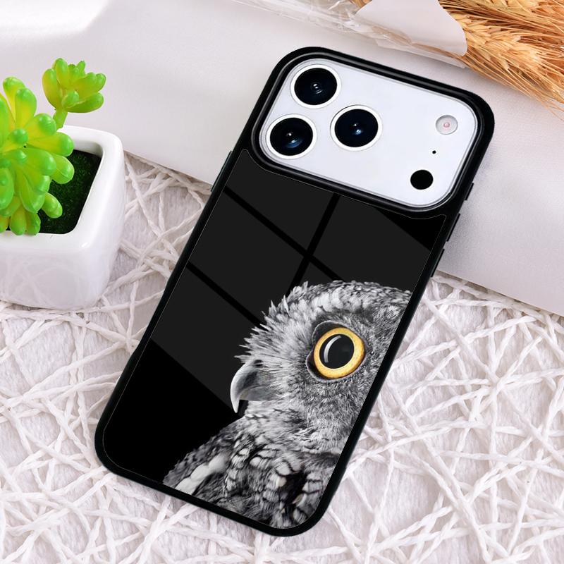 lovely owl animal Diy Colorful Phone Case for iPhone 17 Air 16 15 11 12 14 13 Pro Max Shockproof Cover