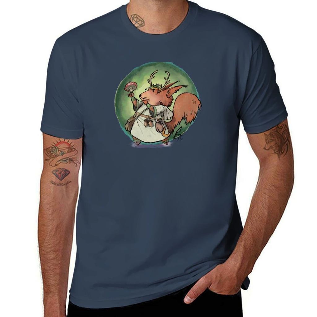 Cute Rpg Druid Shaunisex Tshirt Festival Short Sleeve Tshirt