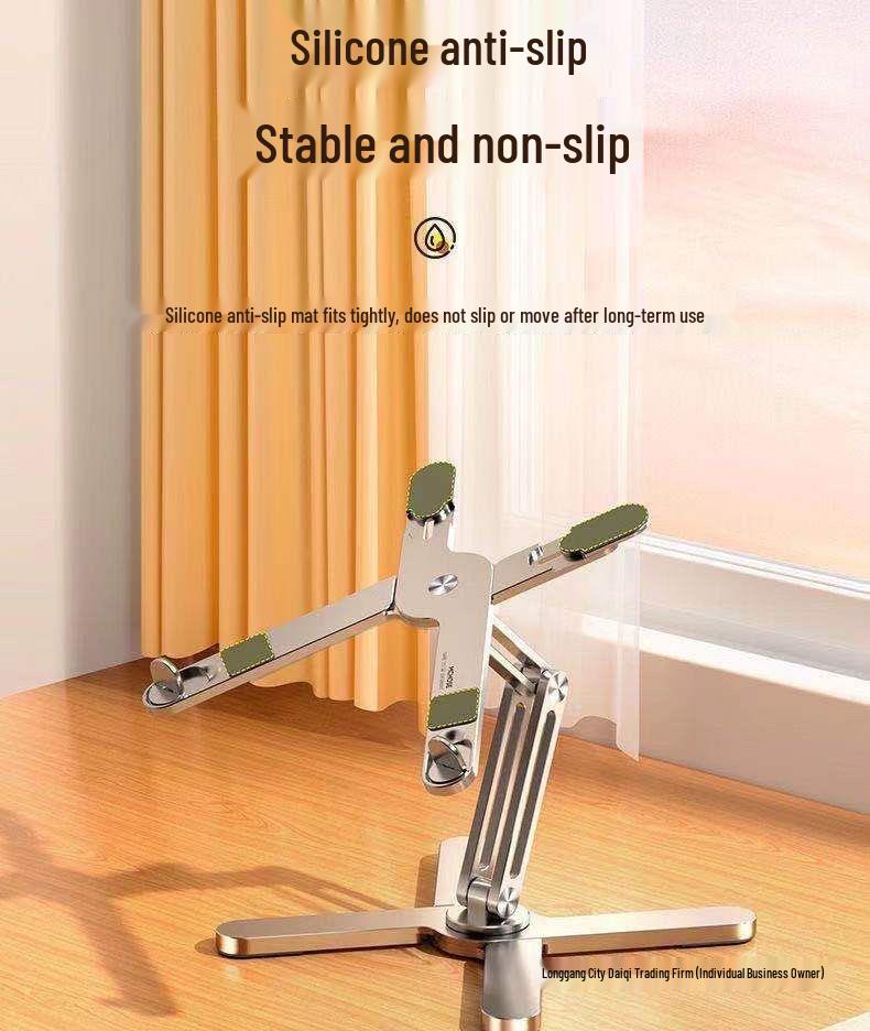 2025 Rotatable Laptop Stand: Adjustable Height, Cooling, and Desktop Extension