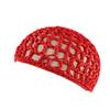 New Women's Mesh Hair Net Black Wig Caps handmade Crochet Cap Adjustable Strap Hair Net for Sleeping Turban Hat Chemo Hats