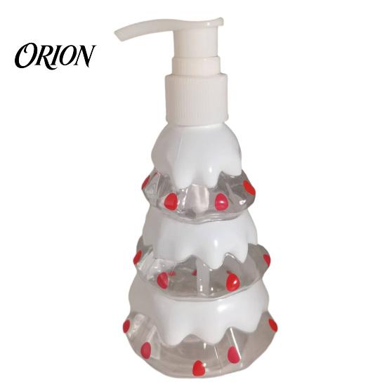 Empty Lotion Bottle 350ML Christmas Soap Dispenser, Santa Claus Tree Penguin Shape Refillable Dispenser Bottle, Plastic Pump for Hand Soap, Decorative
