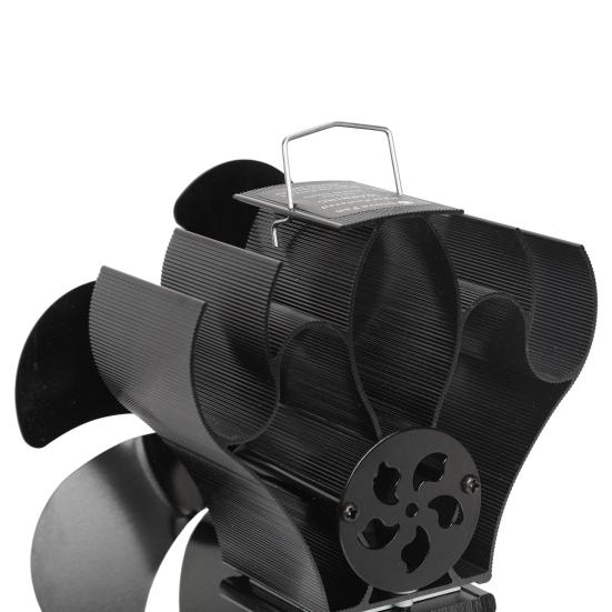 1 sada ventilátoru sporáku Atraktivní odolný proti opotřebení Tepelně poháněný na dřevo