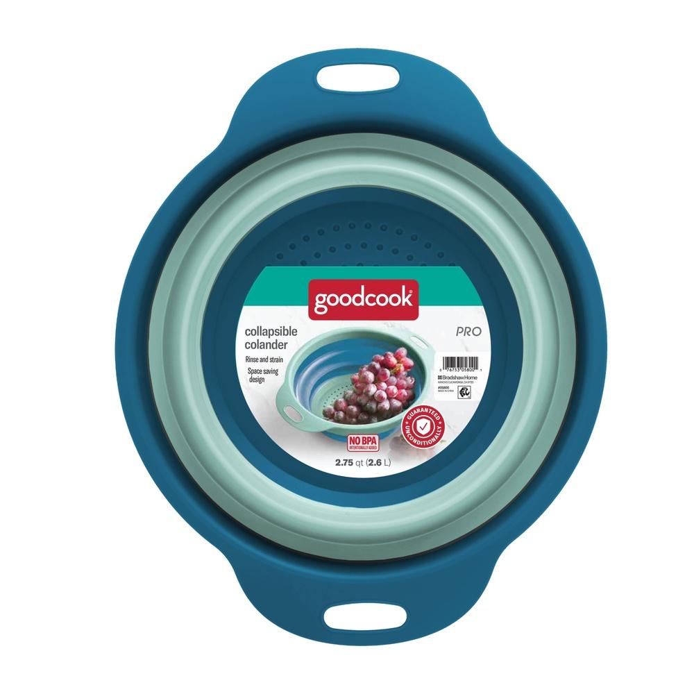 

Collapsible Colander 2.75QT Strainer Kitchen Tool Pasta Fruits Vegetables Rinsing Draining and Sifting Easy Storage United States