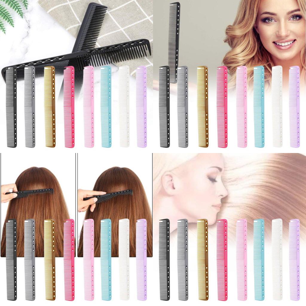 Versatile Professional Hair Stylist Cutting Comb Dual-ended Fine And Coarse Teeth For Salon Use