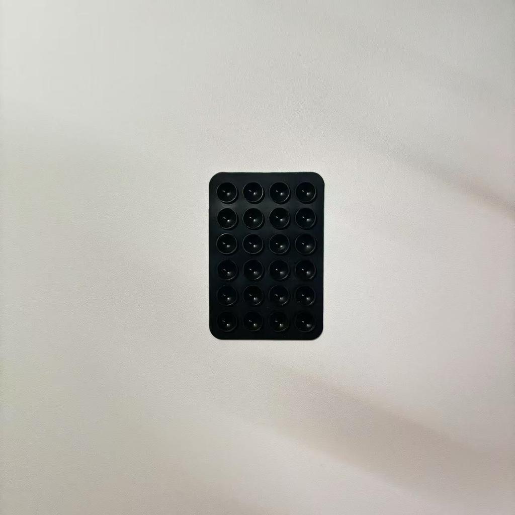 Mobiltelefon Silikon 24 Fyrkantiga Sugkoppar Mobiltelefonhållare Multifunktionell Enkelsidig Mm Självhäftande Sugkopp