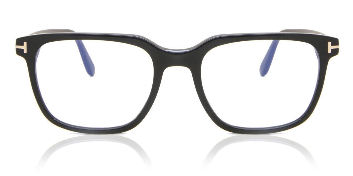 

Tom Ford Ft5818 B Blue Light Block 001 Men Eyeglasses Black/53