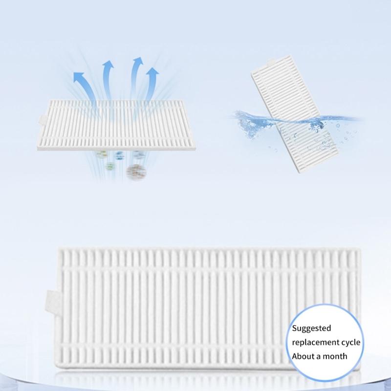 Main Brush Vacuum Cleaner Dust Bag Side Brush Replacement Filter Sweeping Robot Accessories for Various Floor Types