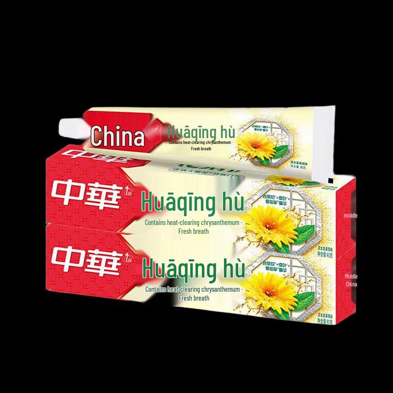 Травяная зубная паста Zhonghua Huaqinghu Xia Sang Ju