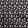 oneOone Cotton Flex Gray Fabric Watercolor Floral Sewing Material Print Fabric By The Yard 40 Inch