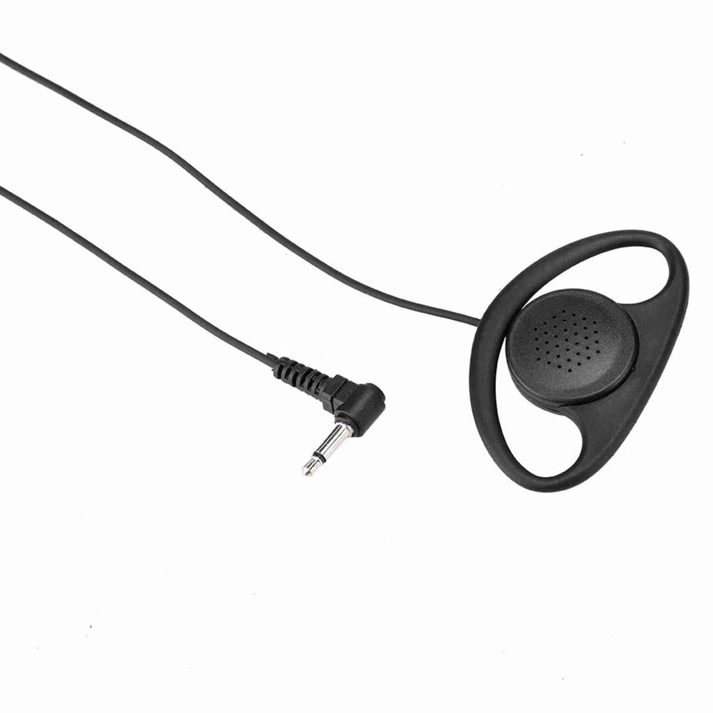 3.5mm Jack d Shell Type Listen Only Earpiece Headset for Motorola ICOM Kenwood Radios