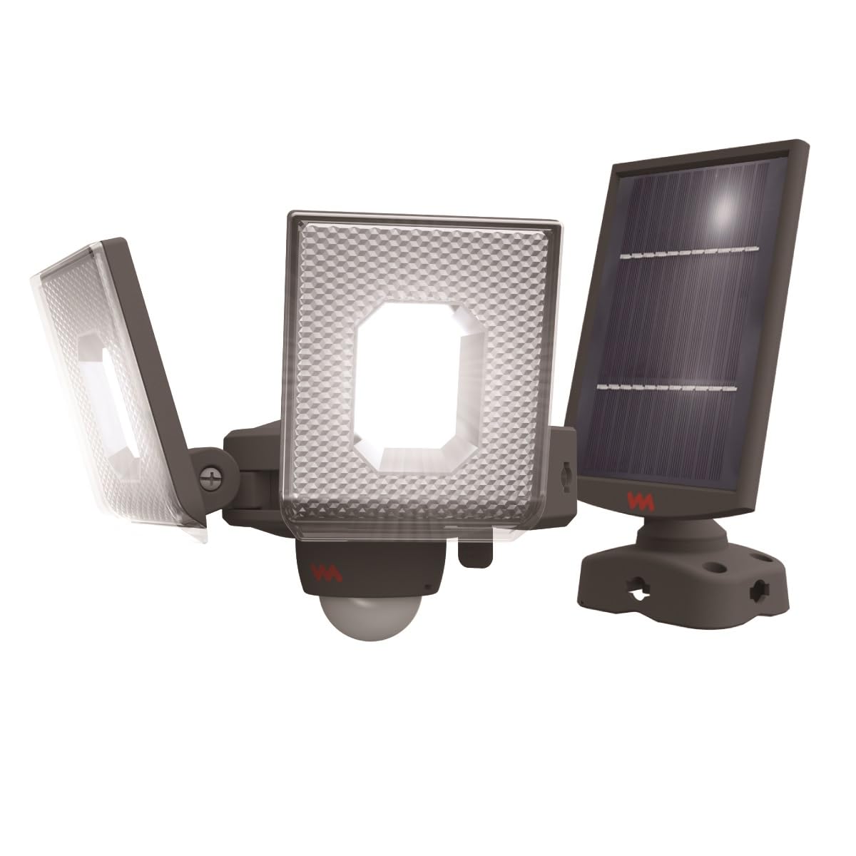 

MUSASHI Solar Sensor Light 2-Light, 1200lm, S-240L