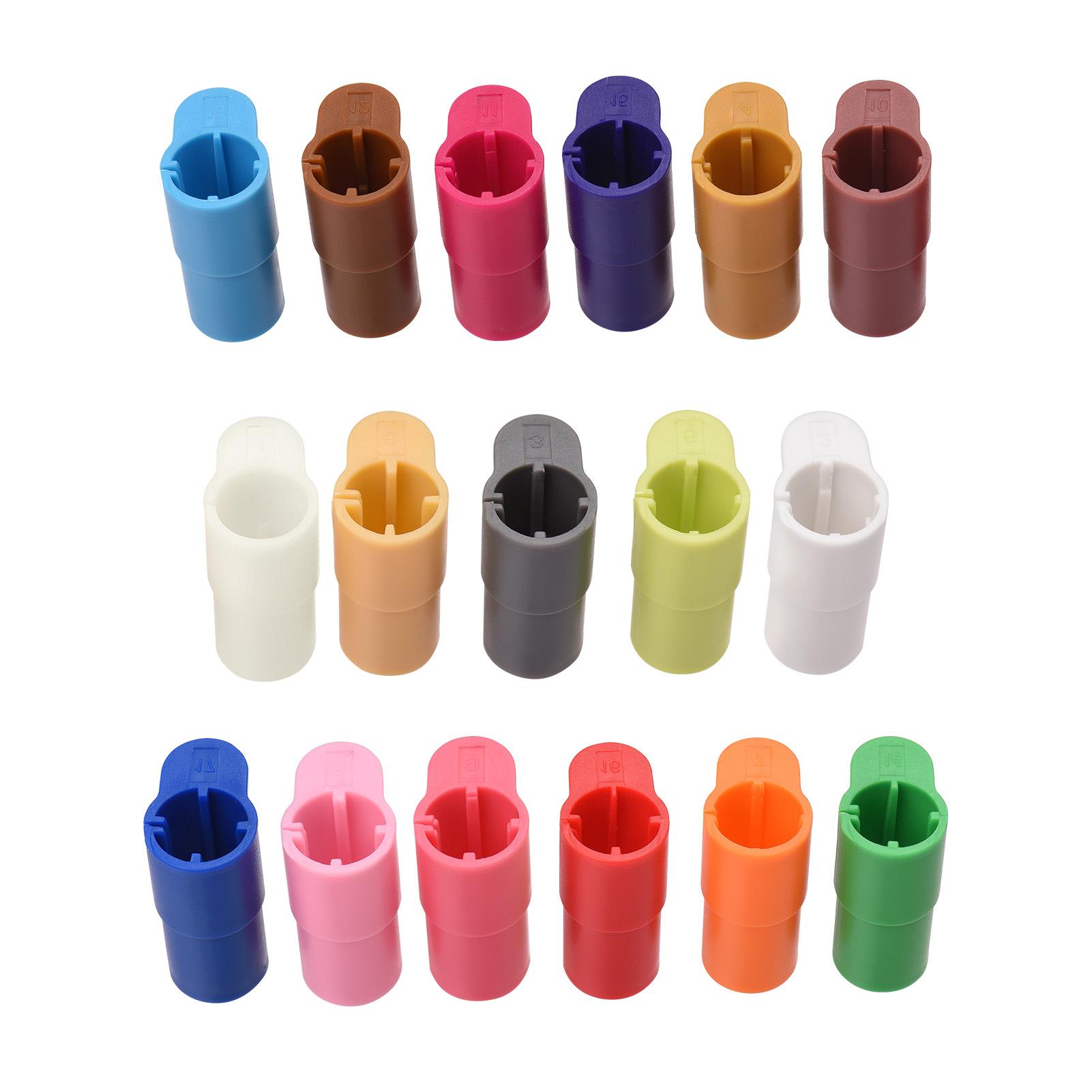 

17 Packs Pen Adapter Set Marker Holder Replacement for Sharpie Bic Crayola Sakura Pilot Pentel Paper Mate разноцветный