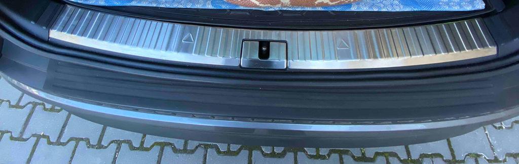 

OmsaLine rear sill trim (stainless steel) for Skoda Kodiaq 2016-2023