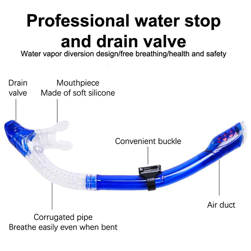 Diving Mask Snorkel Professional Scuba Diving Masks Snorkeling Set Adult Silicone Skirt Snorkeling Mask Diving Mask Goggles