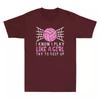 I Know Play Like A Girl Try To Keep Up Funny Volleyball Player Gift Cotton Tee