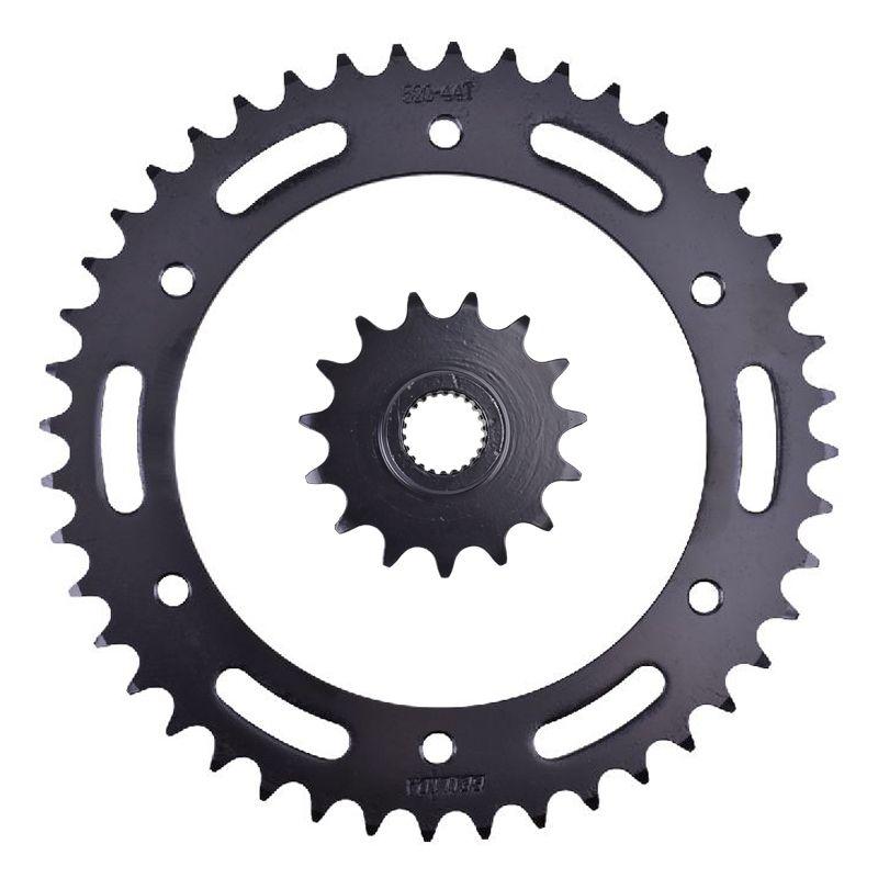 

Подходит для Yamaha Ttr250 600 YZ250 Внедорожные мотоциклетные аксессуары Большая и малая шестерня Цепь Зубчатое колесо Реставрация TTR250/44T Tooth