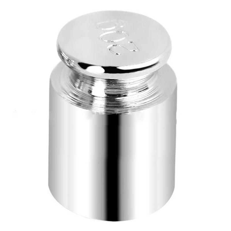 1/2/5/10/20g Calibration Weight for Mini Digital Electronic Scale Balance Defect Free Chrome Plating Jewelry Medicine Measuring
