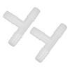 T Shape Control Valve Connector, 10mm Plastic Aquarium   Hose Connector, Water Pipe Fitting for Aquarium Hose Pipe Fitting