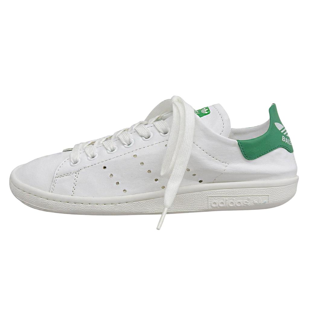 Bezvadné BALENCIAGA×adidas Nízké tenisky Stan Smith kůže Dámské 24.5 721836 Použité
