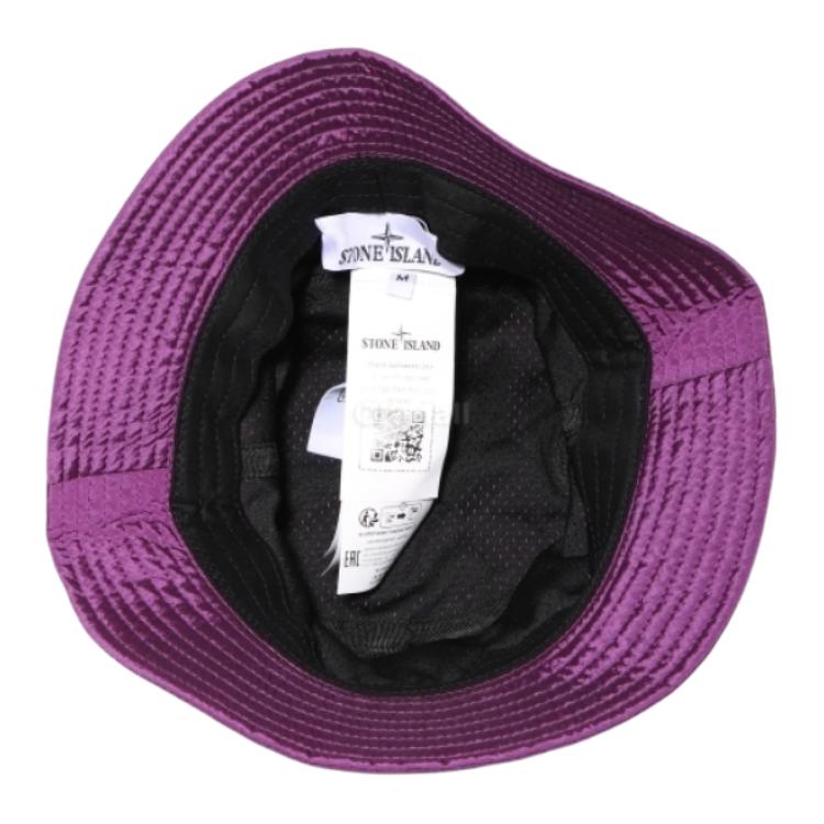 Stone Island Original Design Recycled Nylon Fisherman Hat Men Hats Purple 20008869&UNI