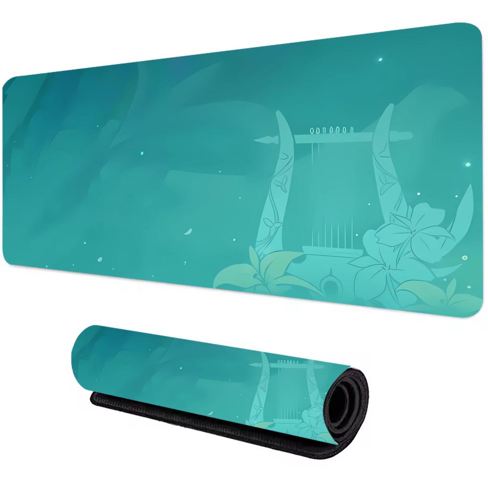 Large Mausepad Genshin Impact Gaming Laptops Gamer Keyboard Pad Pc Accessories Deskmat Mouse Rubber Mat Mousepad