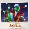 Winter Christmas Grinch Background Cloth,background Decoration, Room, Photo Studio Prop-suitable for Home Decoration, Parties